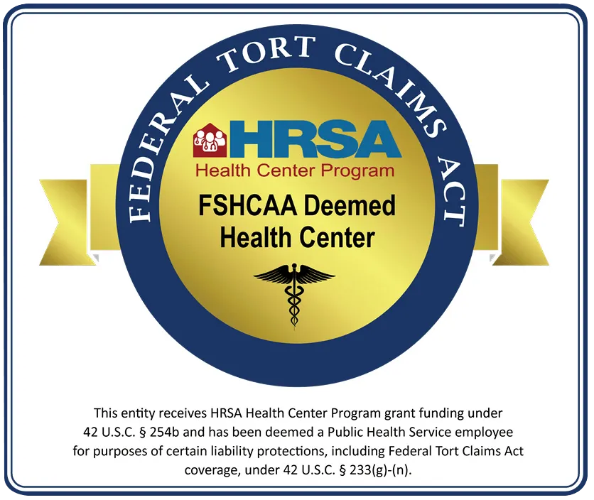 HRSA FTCA Badge